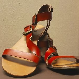 Mossimo sandals size 7.5 red